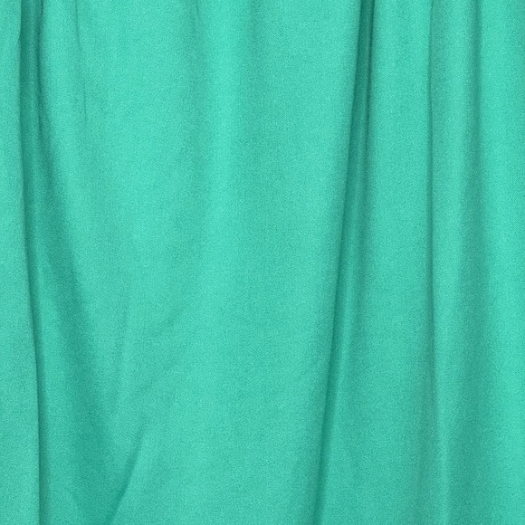 Improved Living 3X Shirt Top Green Solid Short Sleeve Scoop Neck Lightweight - Picture 2 of 6